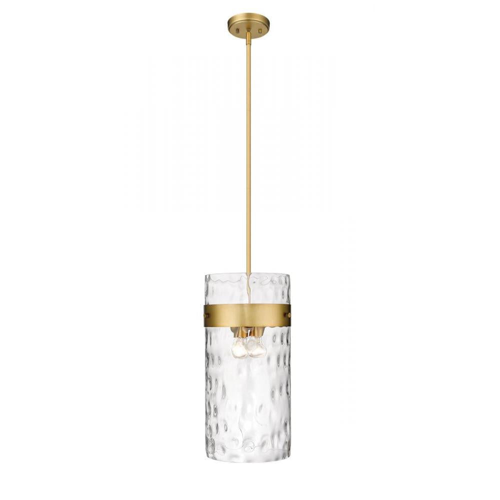 4 Light Pendant-Clear