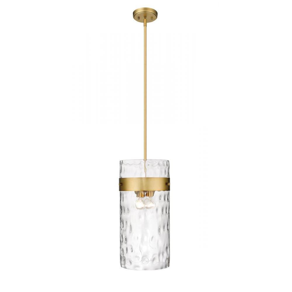 4 Light Pendant-Clear