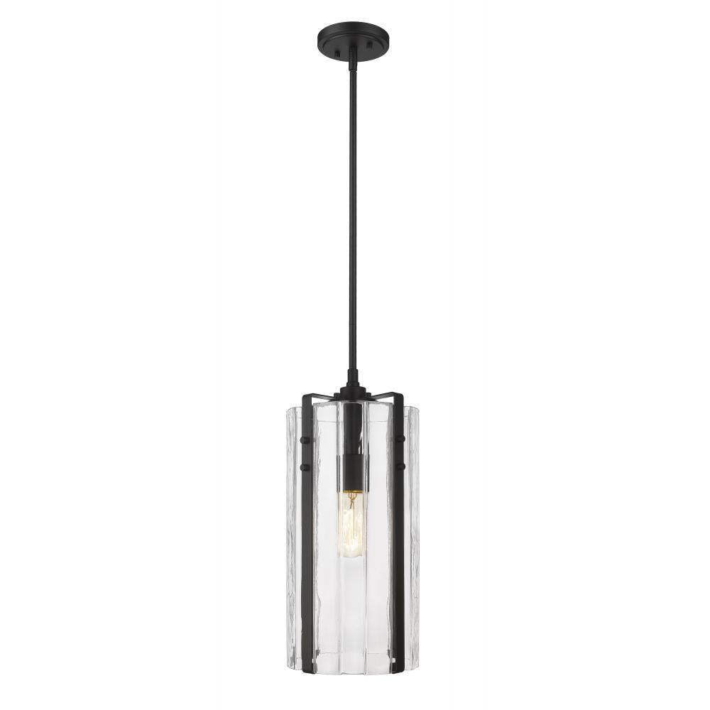 1 Light Pendant-Clear
