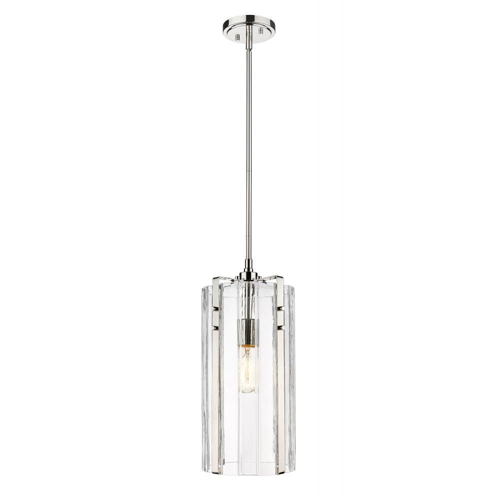 1 Light Pendant-Clear