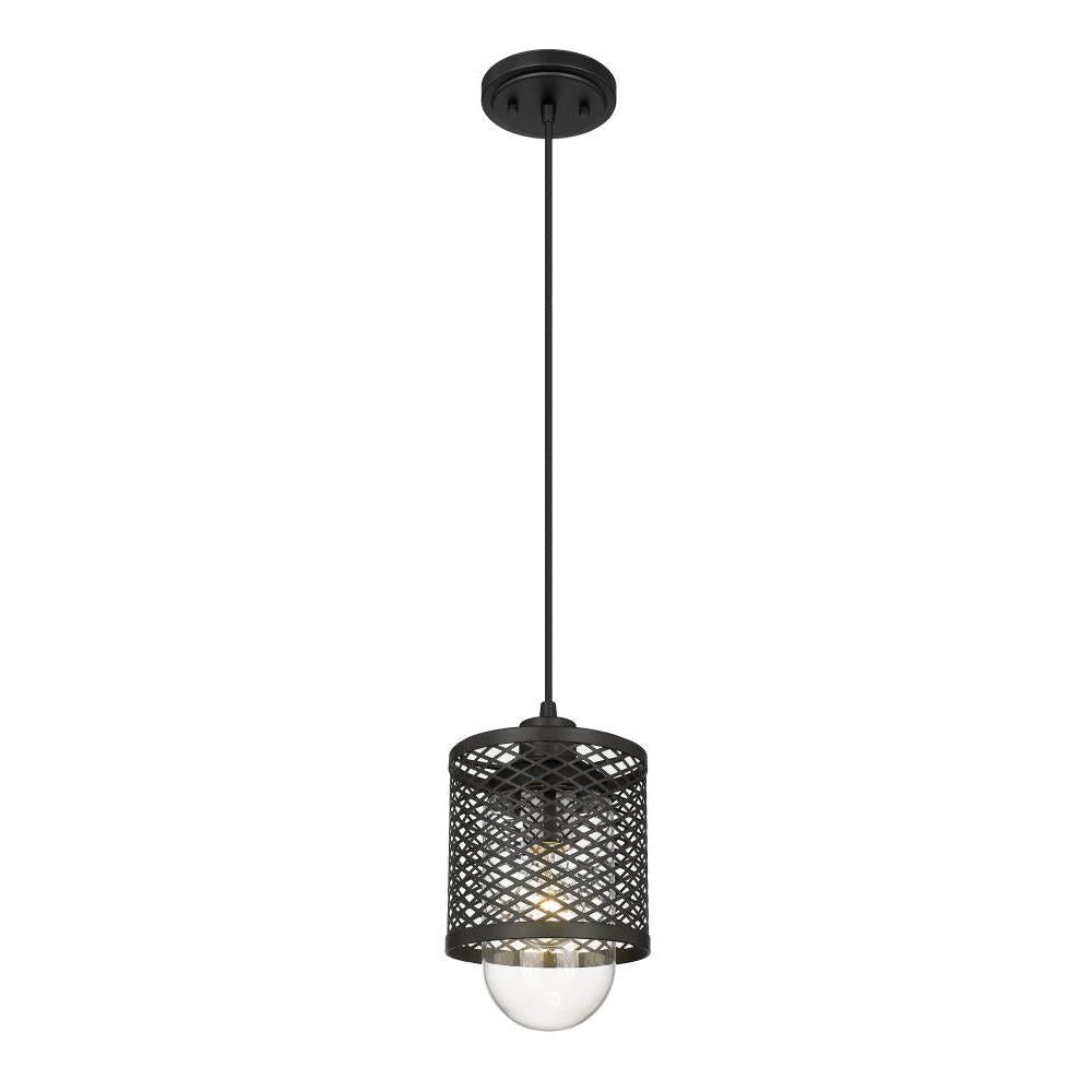 1 Light Pendant-Clear