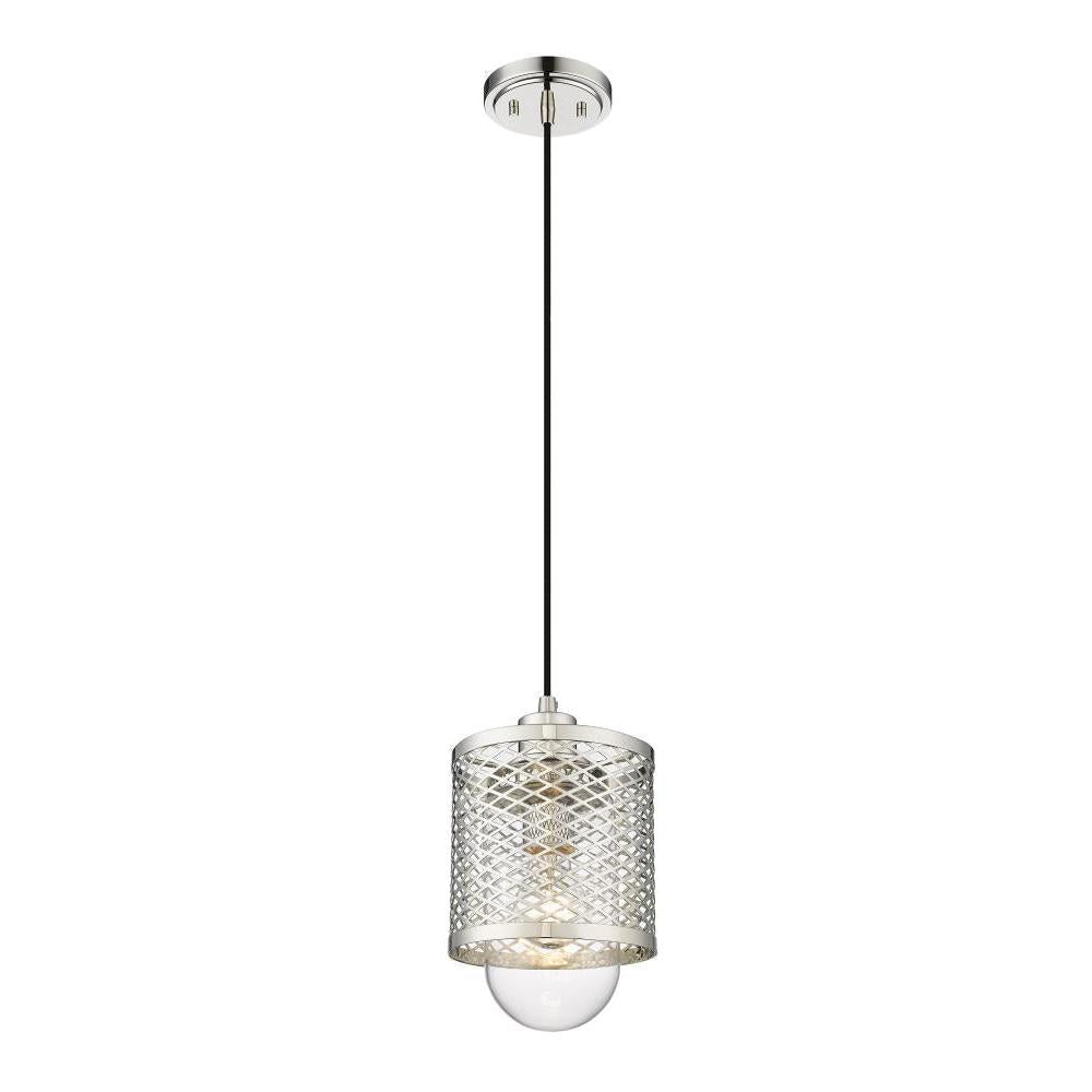 1 Light Pendant-Clear