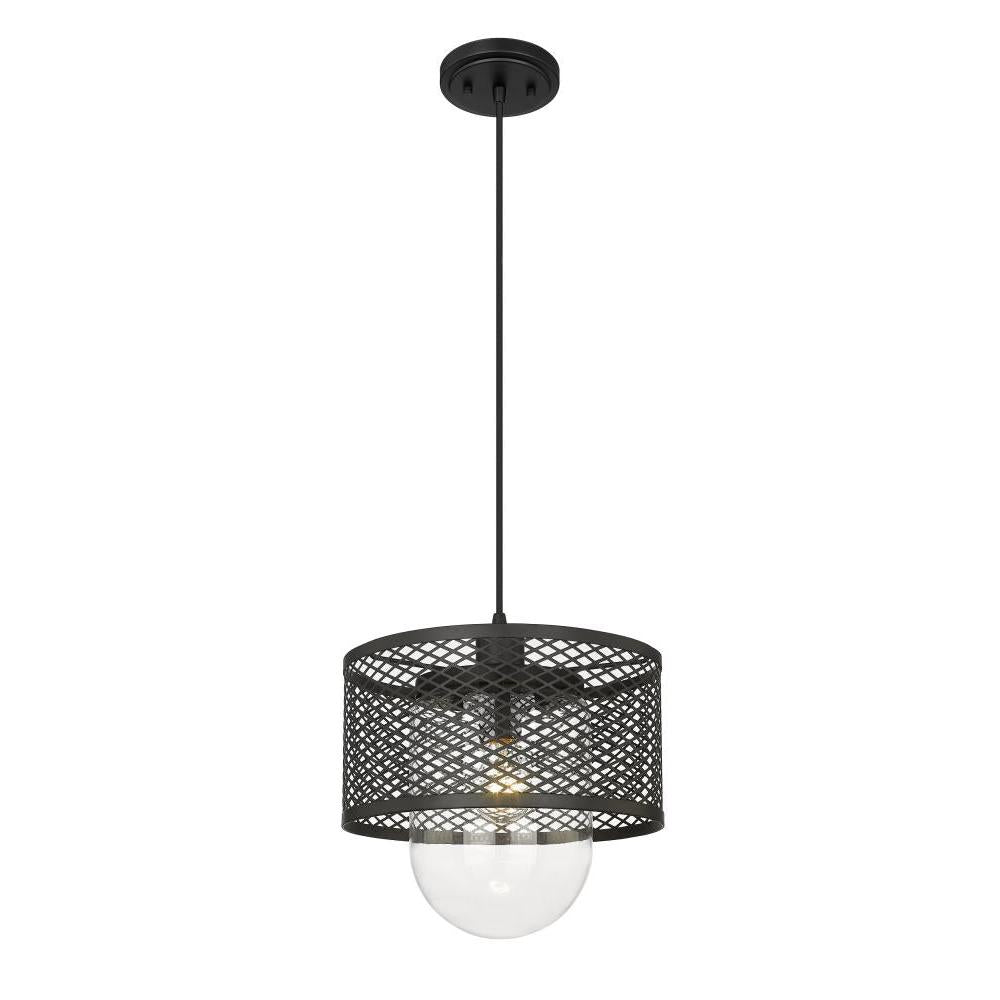 1 Light Pendant-Clear