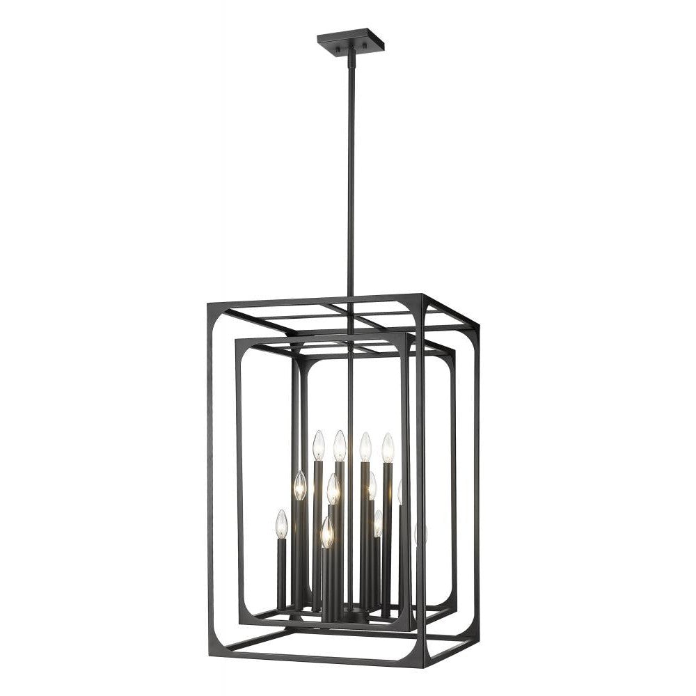 Z-Lite Lighting 3038-12MB Chandelier Transitional - Black