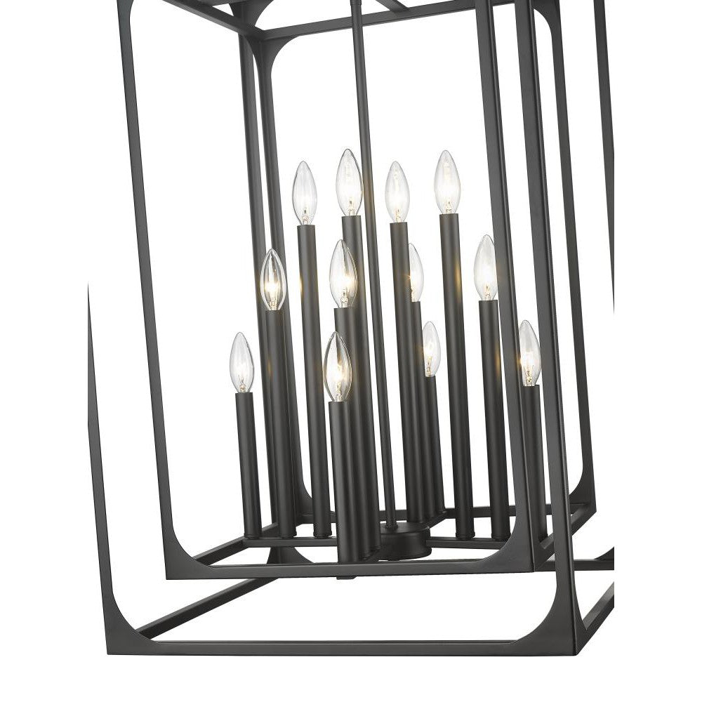 Z-Lite Lighting 3038-12MB Chandelier Transitional - Black