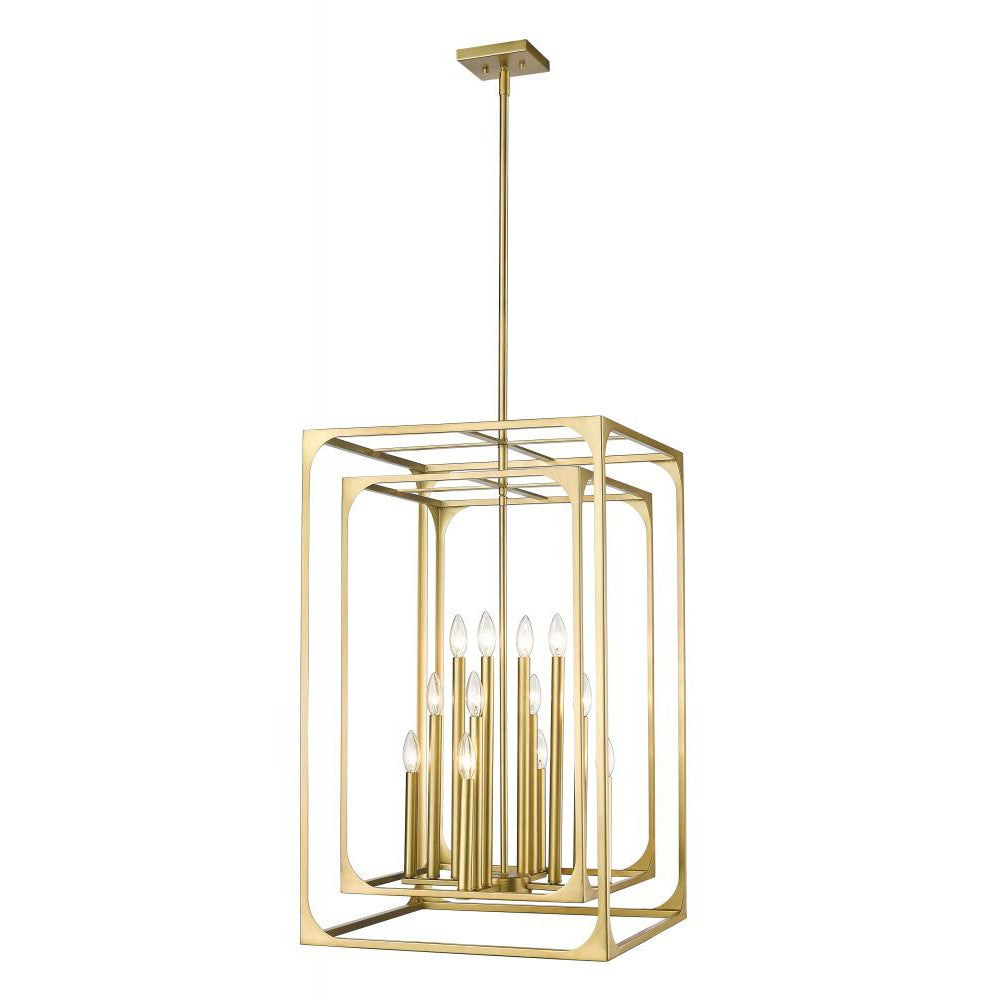 Z-Lite Lighting 3038-12RB Chandelier Transitional - Brass