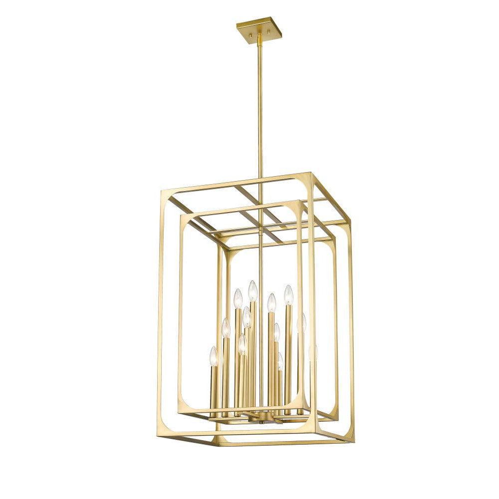 Z-Lite Lighting 3038-12RB Chandelier Transitional - Brass