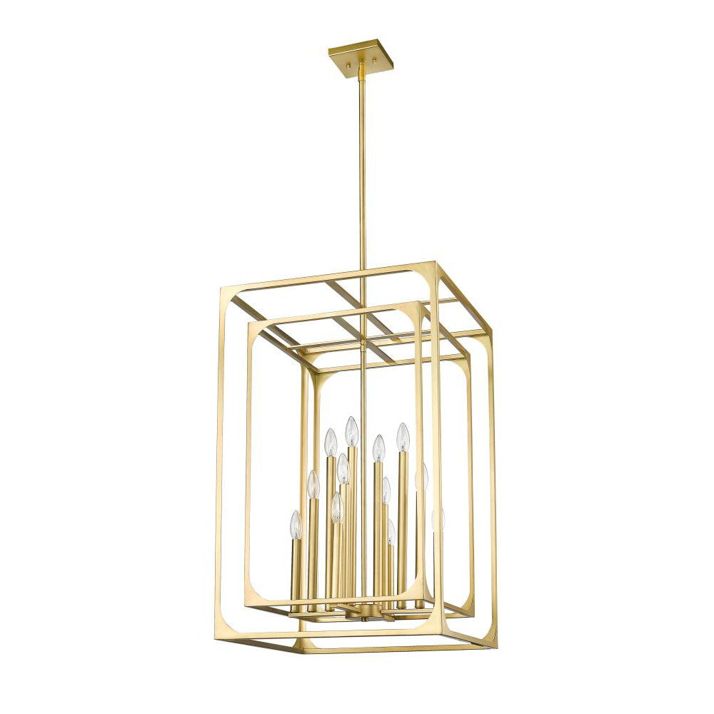 Z-Lite Lighting 3038-12RB Chandelier Transitional - Brass