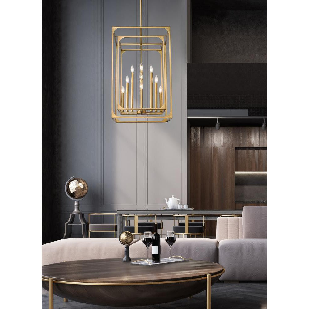 Z-Lite Lighting 3038-12RB Chandelier Transitional - Brass