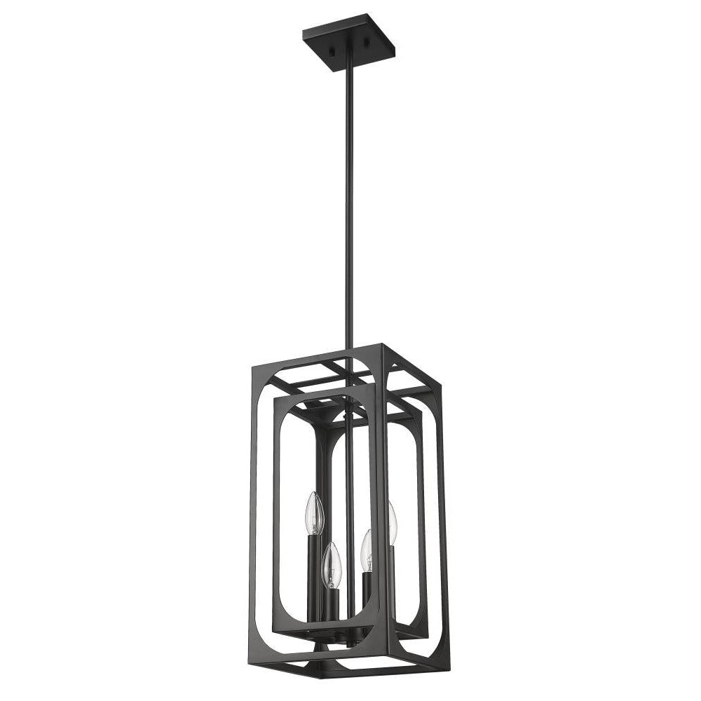 Z-Lite Lighting 3038-4MB Chandelier Transitional - Black