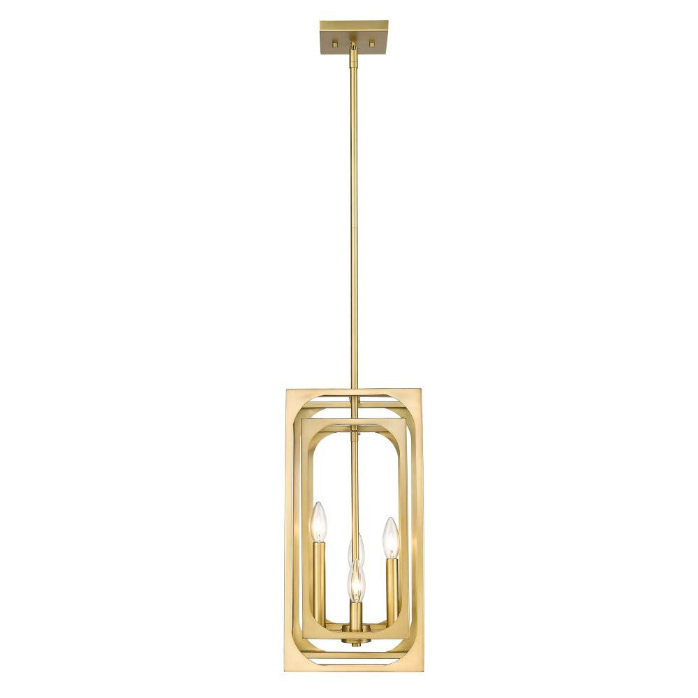 Z-Lite Lighting 3038-4RB Chandelier Transitional - Brass