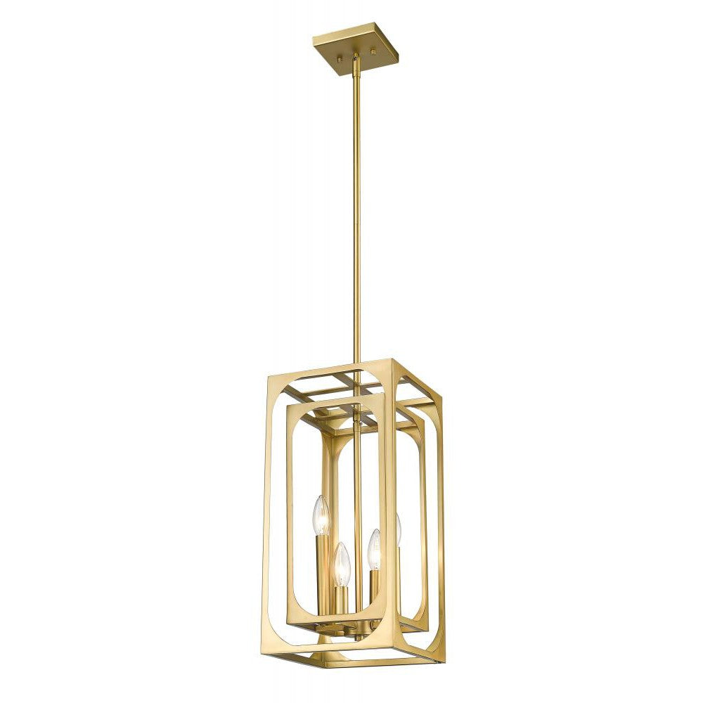 Z-Lite Lighting 3038-4RB Chandelier Transitional - Brass