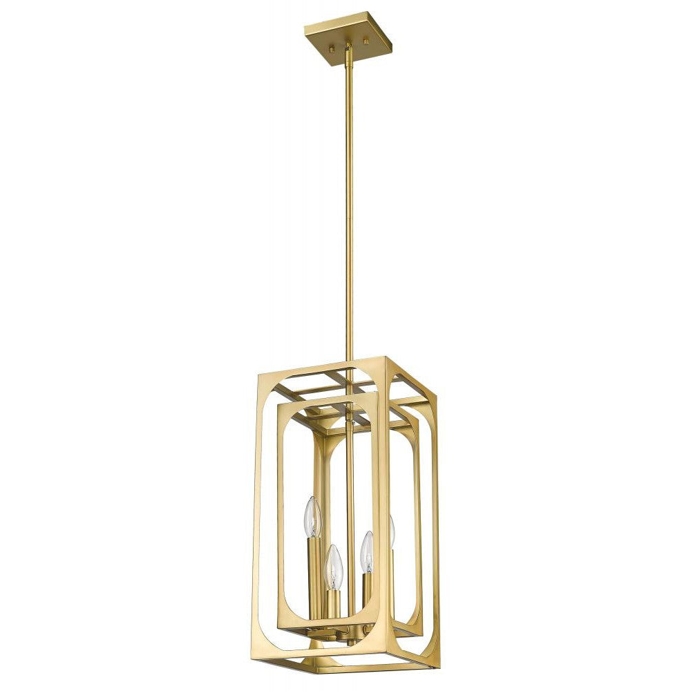 Z-Lite Lighting 3038-4RB Chandelier Transitional - Brass