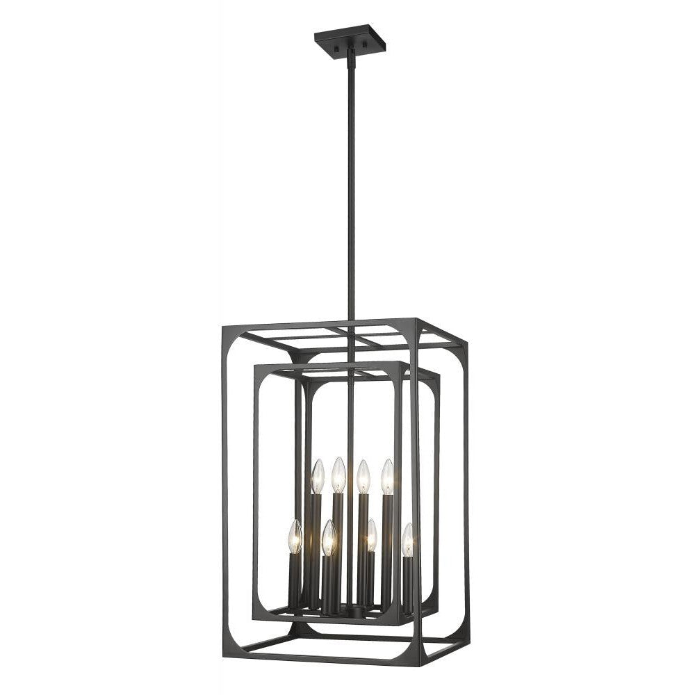 Z-Lite Lighting 3038-8MB Chandelier Transitional - Black