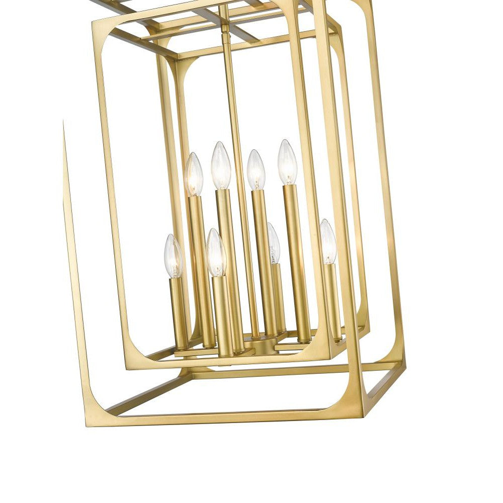 Z-Lite Lighting 3038-8RB Chandelier Transitional - Brass