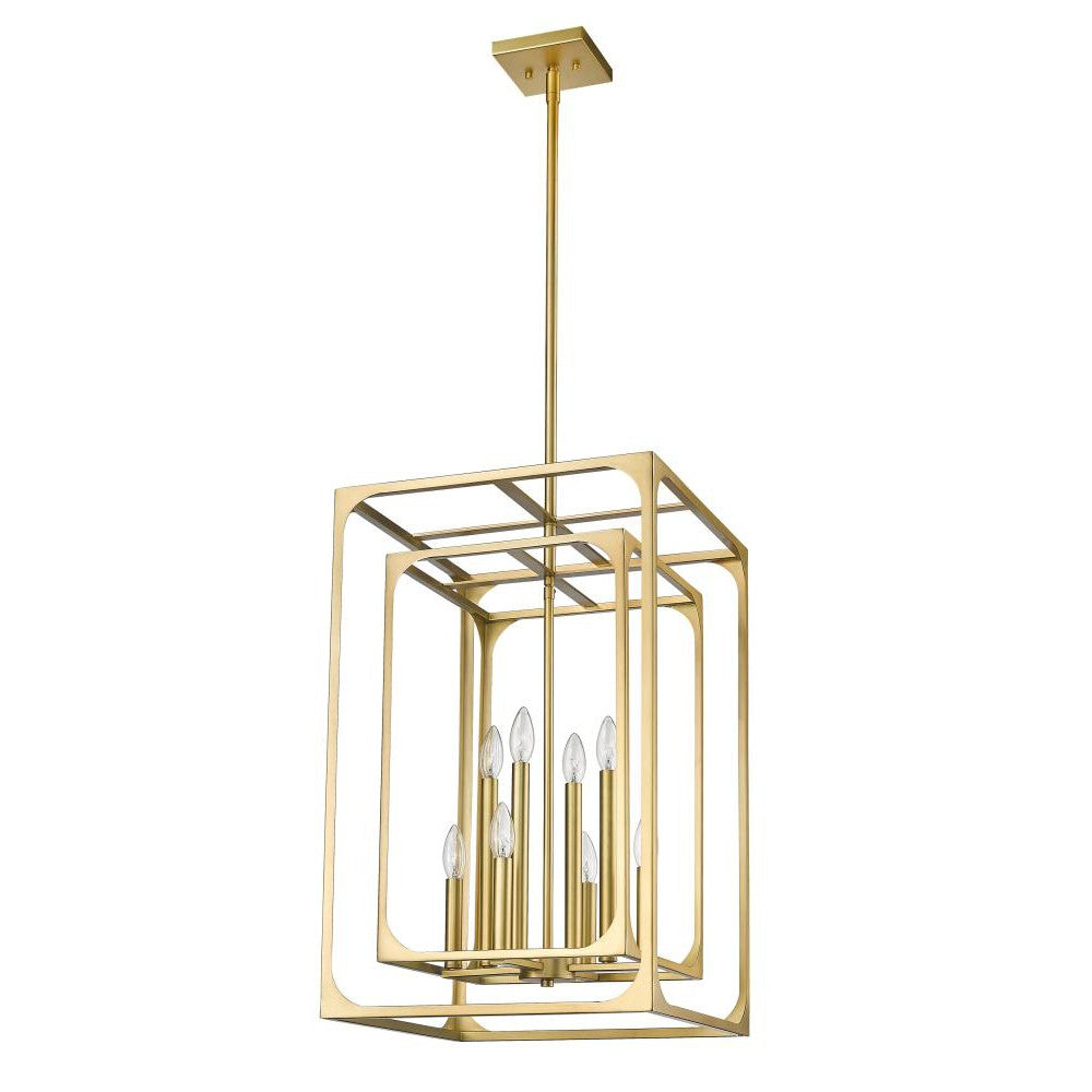 Z-Lite Lighting 3038-8RB Chandelier Transitional - Brass