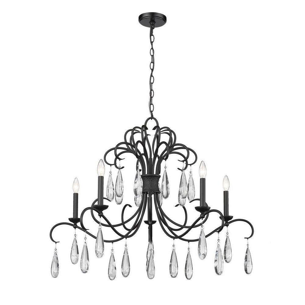 Z-Lite Lighting 3039-38MB Chandelier Contemporary - Black