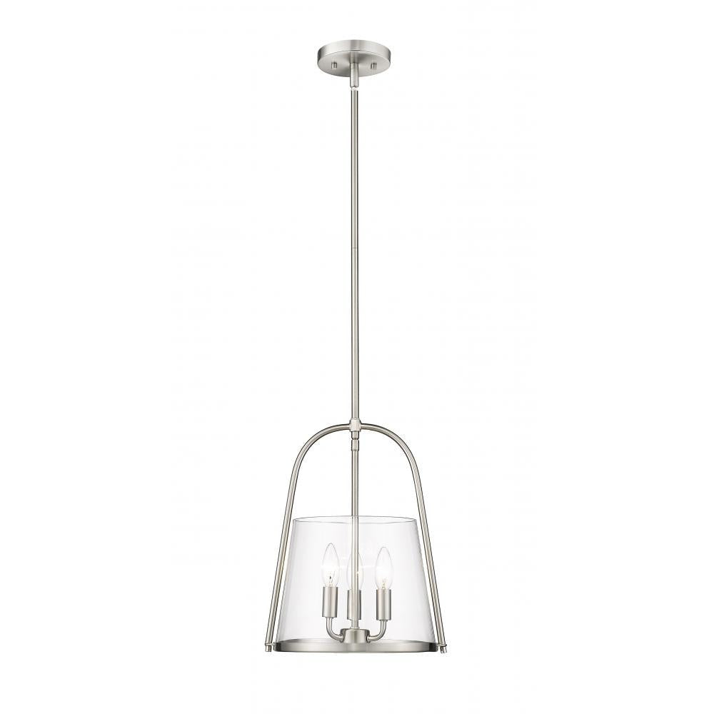 Z-Lite Lighting 3041P12-BN Pendant Contemporary - Nickel