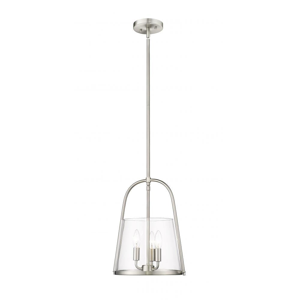 Z-Lite Lighting 3041P12-BN Pendant Contemporary - Nickel