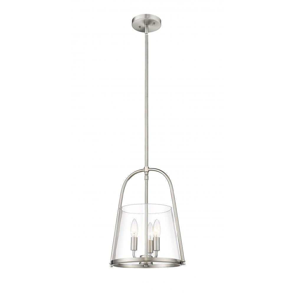 Z-Lite Lighting 3041P12-BN Pendant Contemporary - Nickel