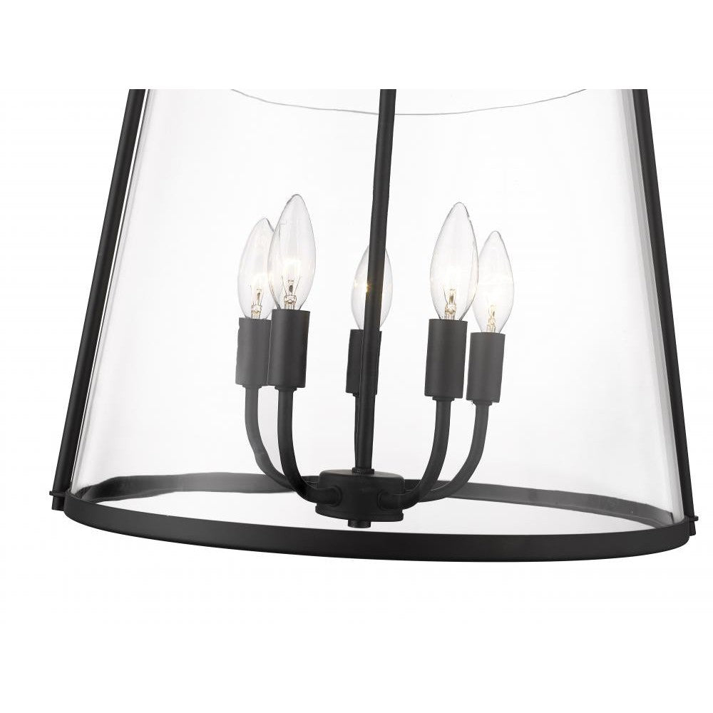 Z-Lite Lighting 3041P18-MB Pendant Contemporary - Black