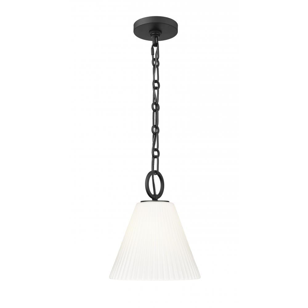 1 Light Pendant-White