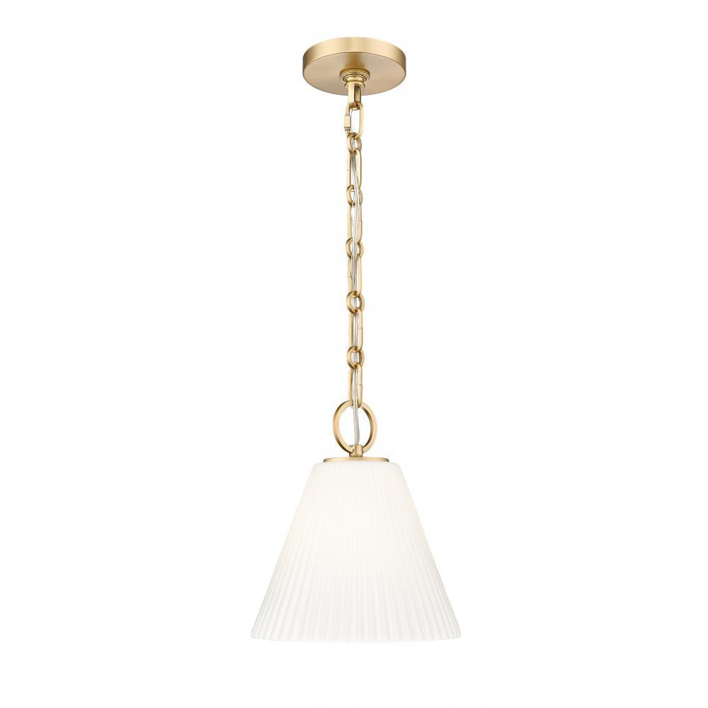 1 Light Pendant-White