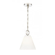 1 Light Pendant-White
