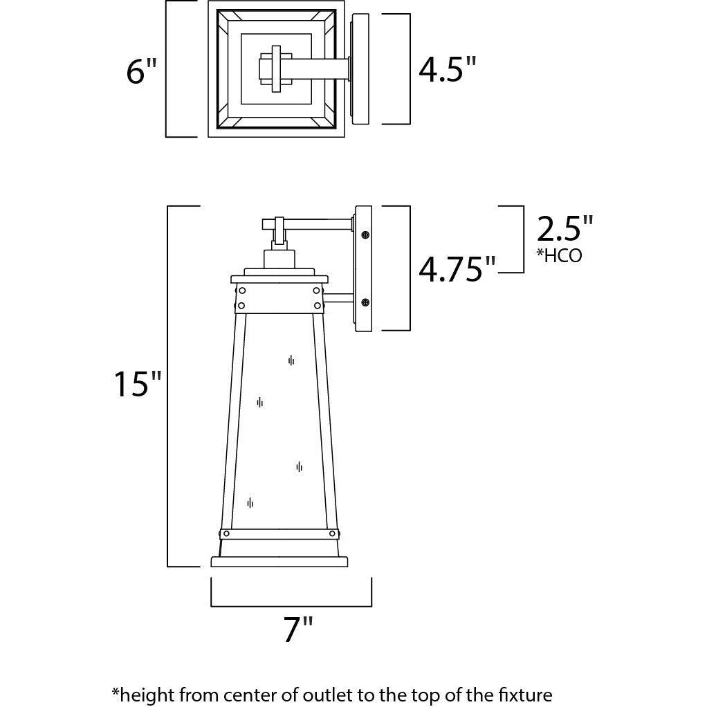 Maxim Lighting SCHOONER 3043RPOLB Exterior Nautical - Brass