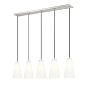 5 Light Linear Chandelier