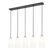 5 Light Linear Chandelier
