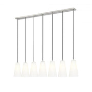 7 Light Linear Chandelier