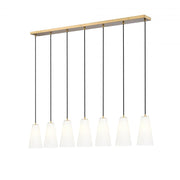 7 Light Linear Chandelier