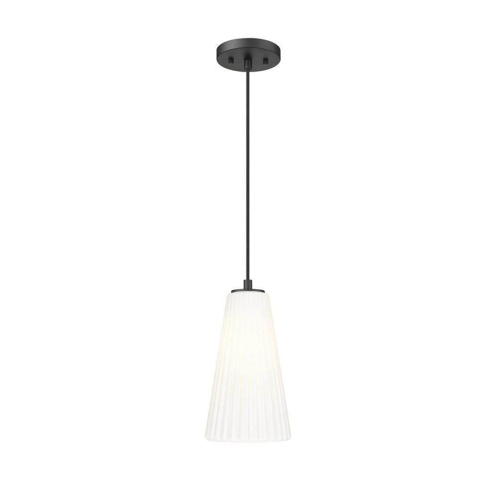 1 Light Pendant-White