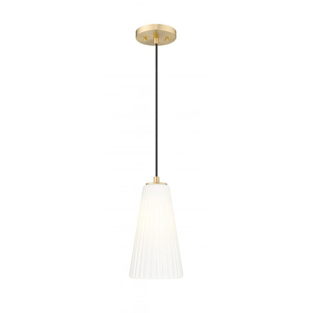 1 Light Pendant-White