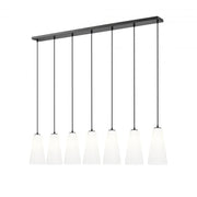7 Light Linear Chandelier