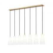 7 Light Linear Chandelier