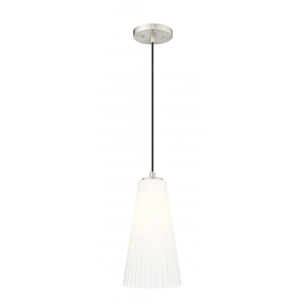 1 Light Pendant-White