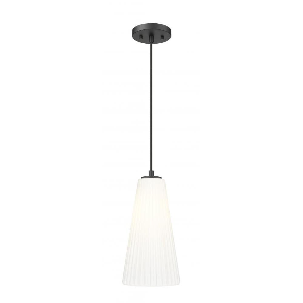 1 Light Pendant-White