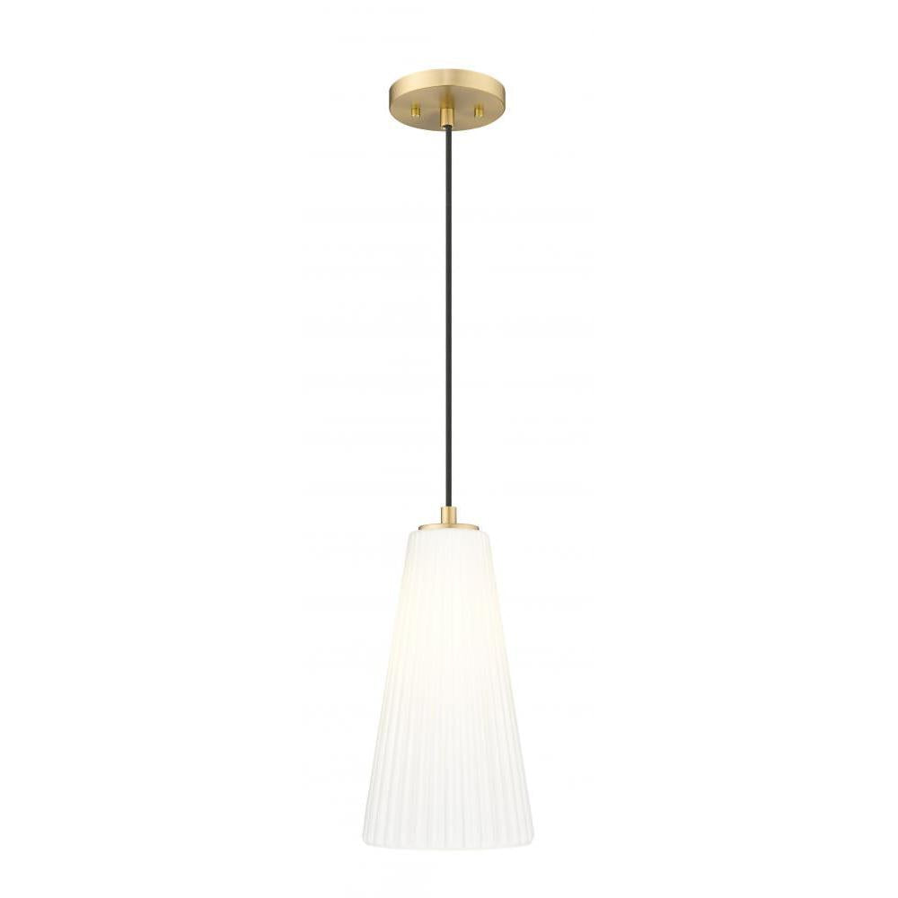 1 Light Pendant-White