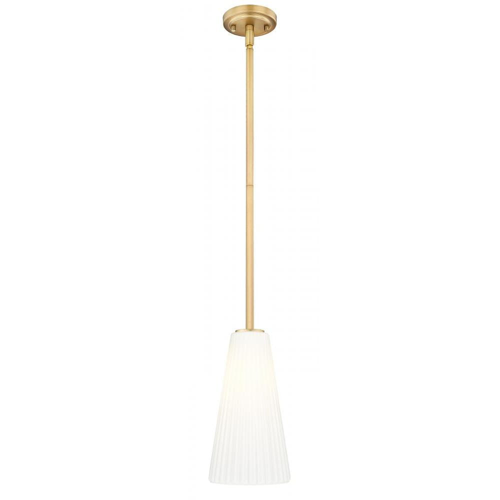 1 Light Pendant-White