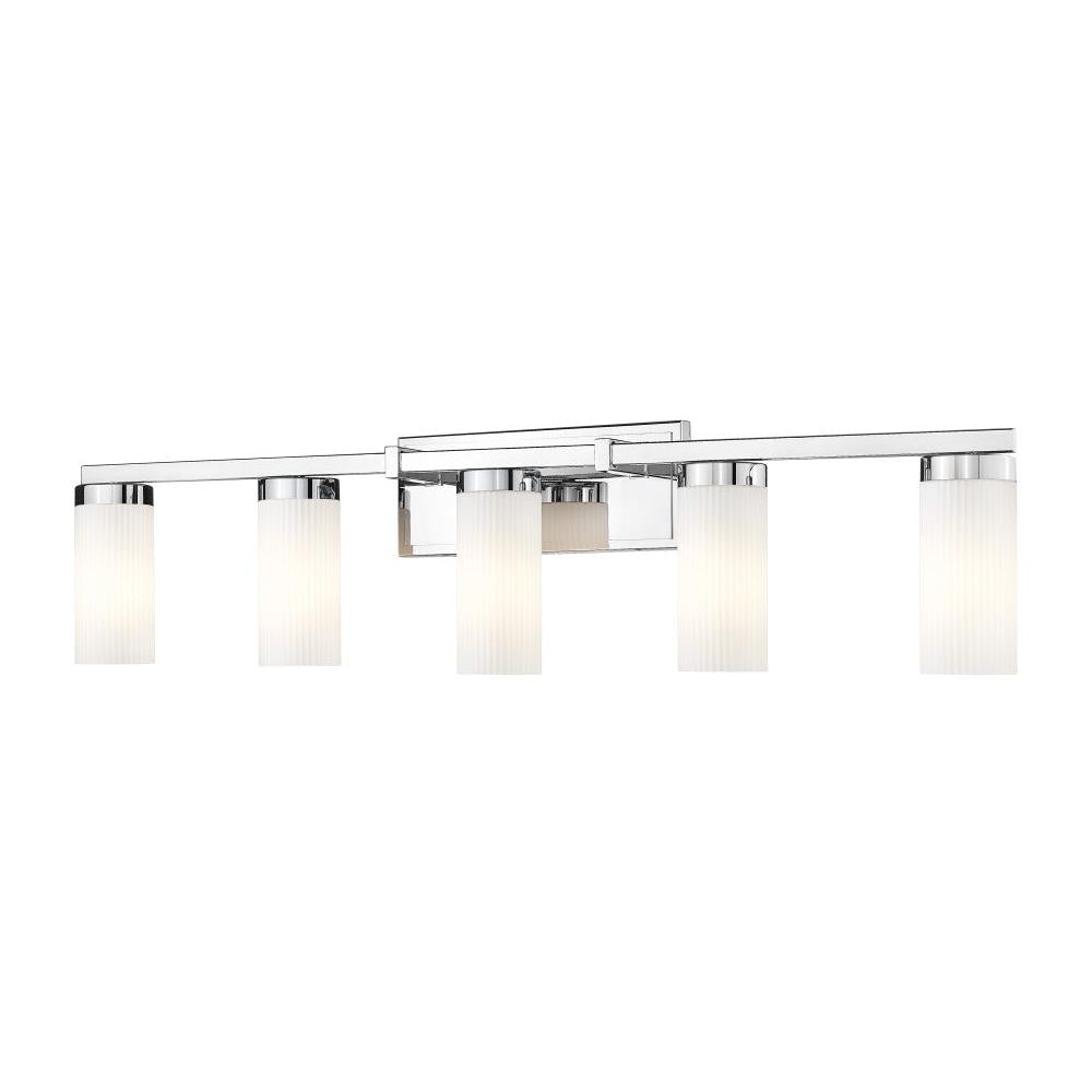 5 Light Vanity-White