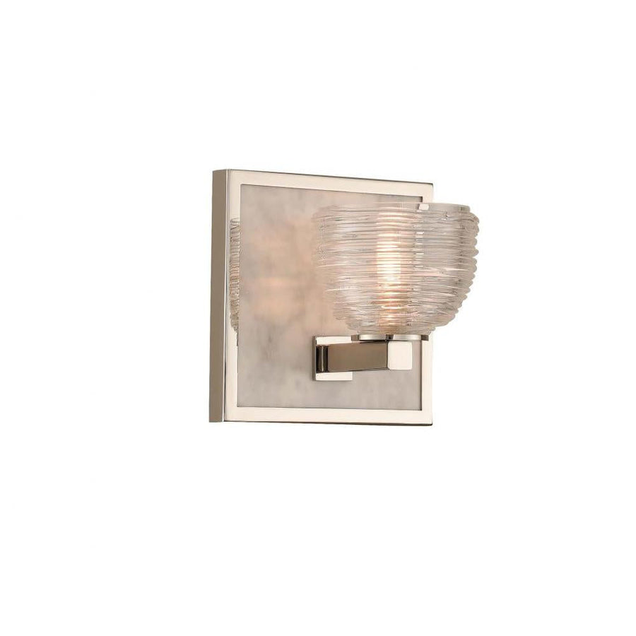 Bianco 6 Inch Wall Sconce – Polished Nickel – 304531PN