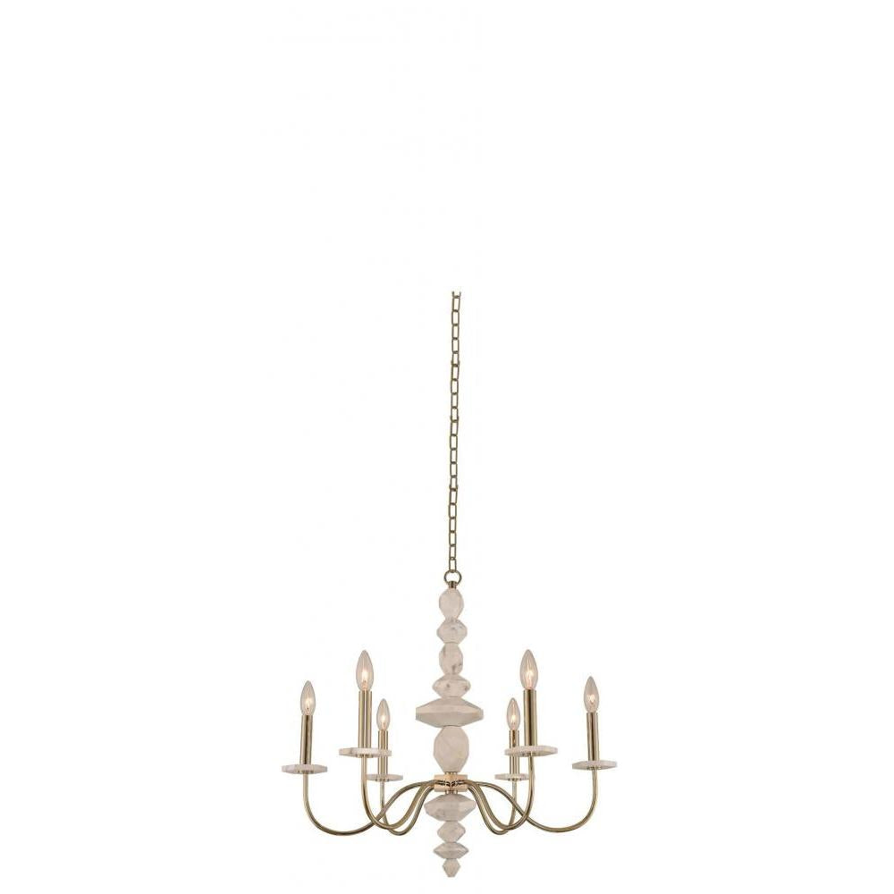 Carrara 6 Light Chandelier