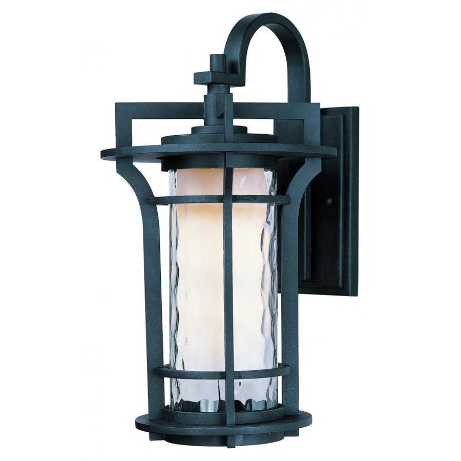 10 Inch Outdoor Wall Sconce – Black Oxide