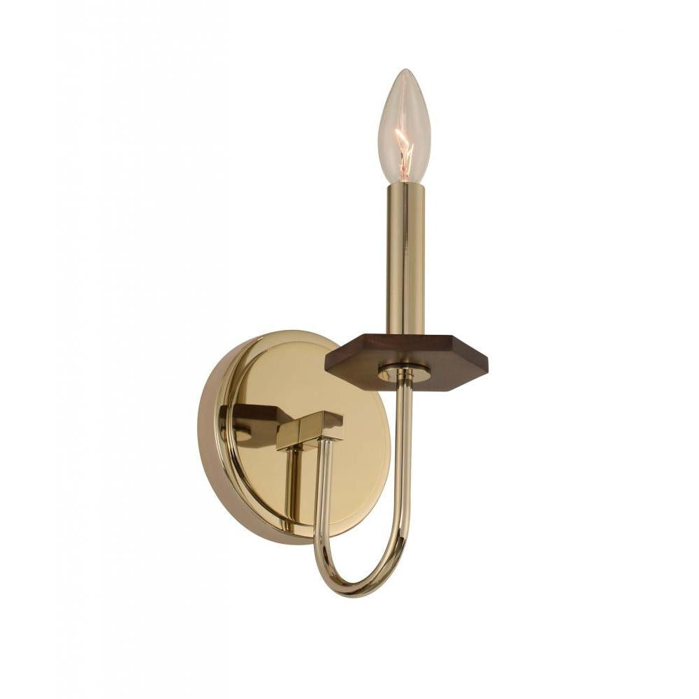 Lassen 5 Inch Wall Sconce – Champagne Gold – 304921CG