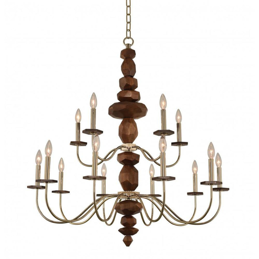 Lassen 38 Inch Chandelier – Champagne Gold – 304952CG