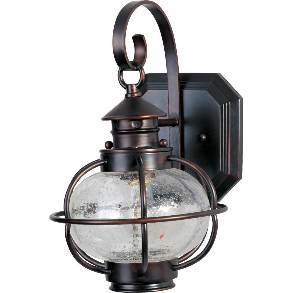 Portsmouth 8 Inch Outdoor Wall Lantern – Oil Rubbed Bronze