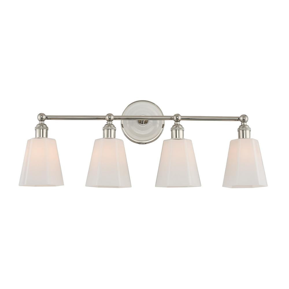 Greenwich 28 Inch Bath Vanity Light – Polished Nickel – 305034PN