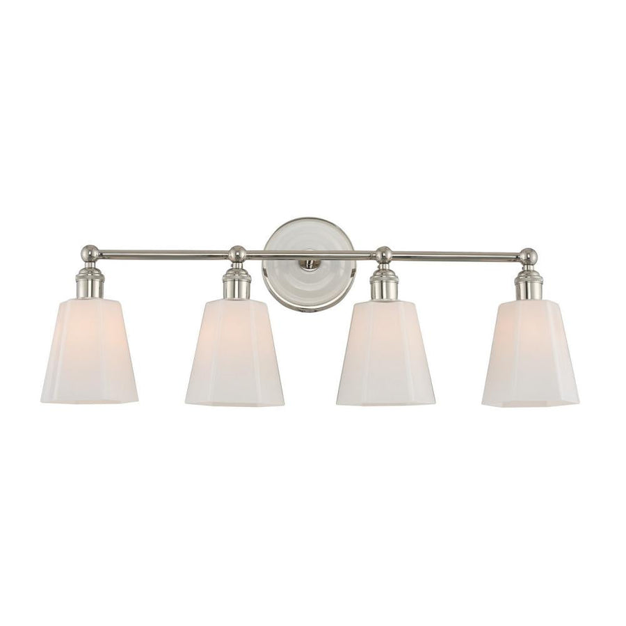 Greenwich 28 Inch Bath Vanity Light – Polished Nickel – 305034PN